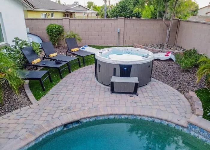 Dom wakacyjny 6brheated Poolgame Roomhot Tubgolf *