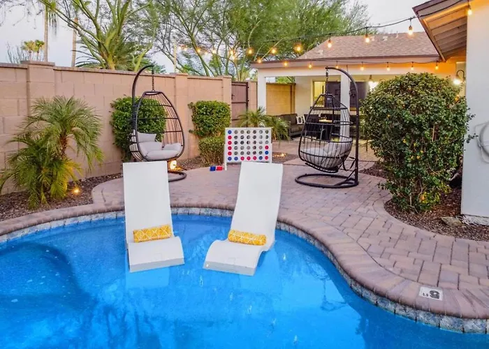 6brheated Poolgame Roomhot Tubgolf Dom wakacyjny Phoenix